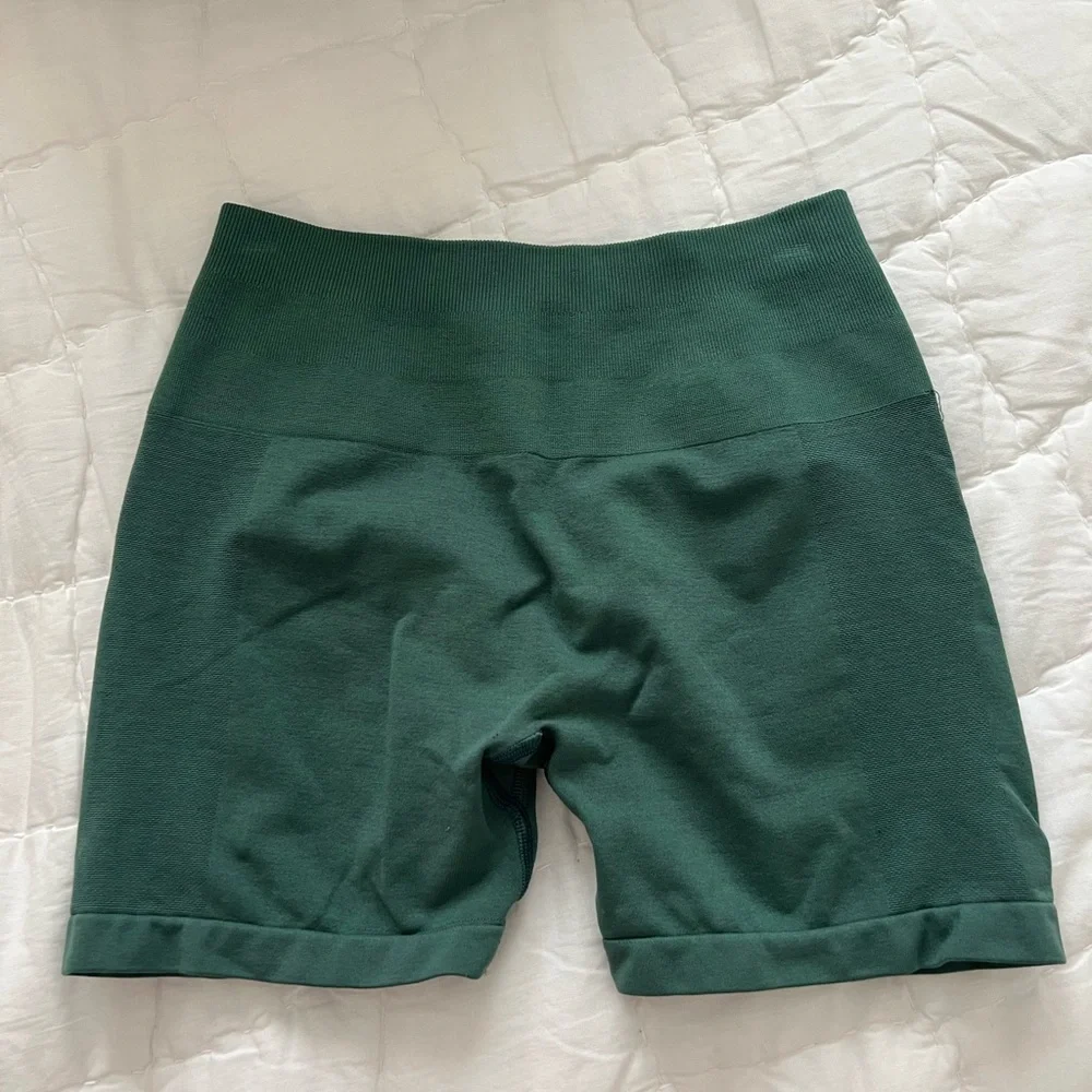 Green Women's Shorts - Picture 1 of 2